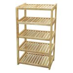 Kệ giày dép gỗ 5 tầng rộng 45cm